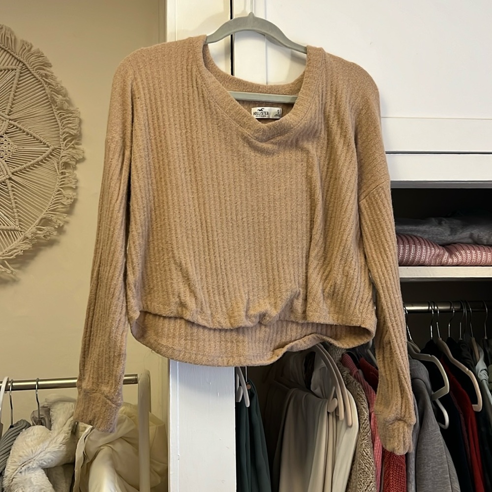 Hollister Sweater - Size Small, Soft Knit Top